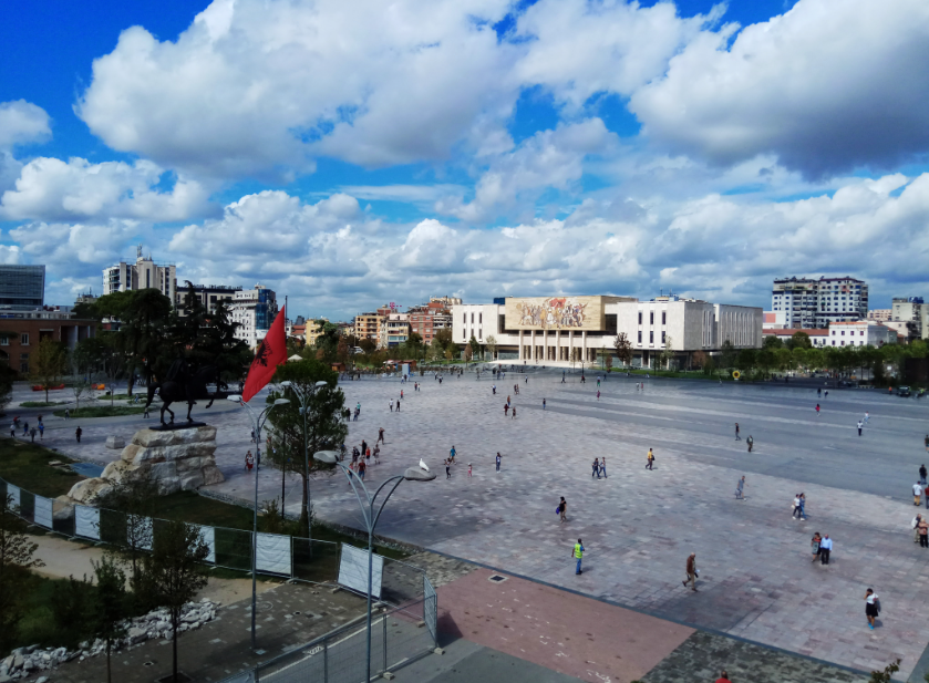 Skanderbeg Square, Tirana, Albania